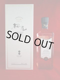 SAKURAO ウイスキー樽熟成梅酒 CASK STRENGTH 広島県の日本酒を