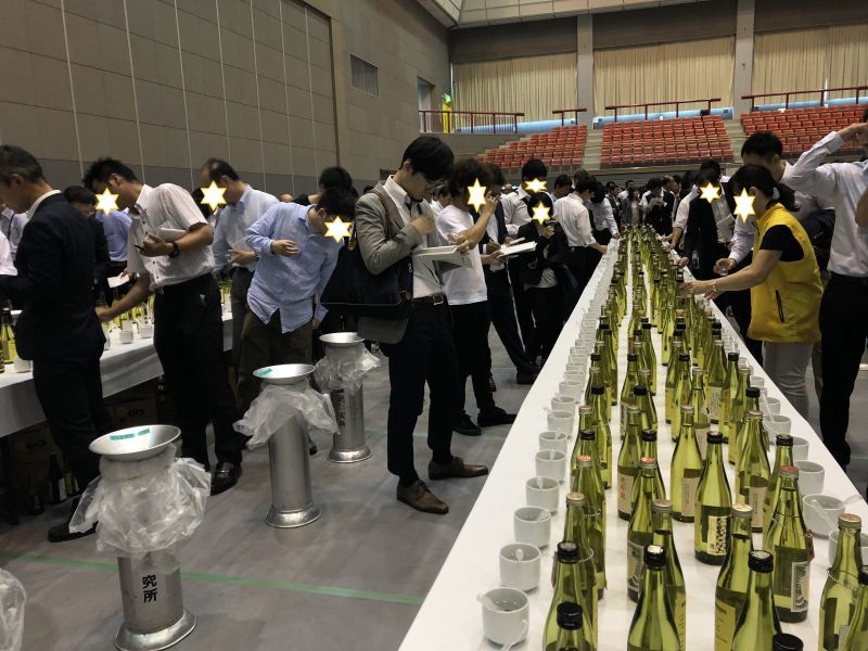 日本酒　試飲　飲み比べ　利き酒